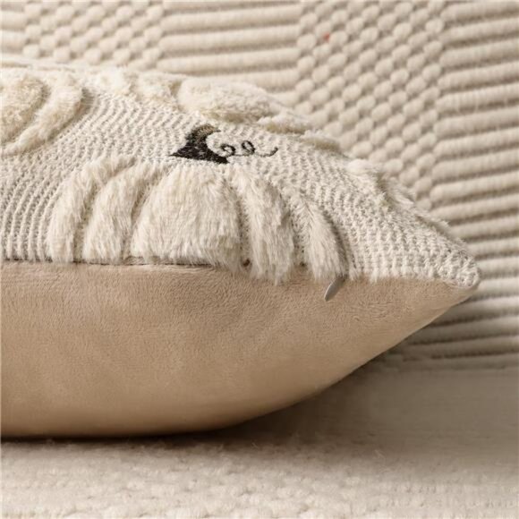 Fall Pumpkin Pillow Covers Set of 2 Plush Throw Pillow Cases 18x18 Autumn Decor - Picture 3 of 7